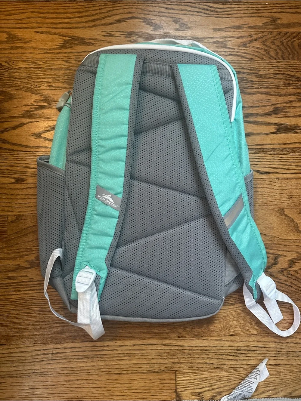 High Sierra Teal and Gray Women's Backpack with Multiple Pockets